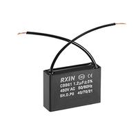 N/A CBB61 Run - Condensador 450 V AC 1,2 uF 2 cable condensadores película de polipropileno metalizado para ventilador de techo