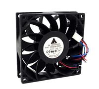 N / A Cooler Fan for 92X92X25mm FFB0912SH with Connector Dual Motor 9025 12V 1.04A