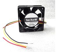 N / A Cooler Fan for Sanyo Denki 60mm x 25mm Fan 24V DC 3 Wire Bare Leads 109R0624G4J01 Made in Japan