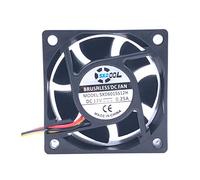 N / A Cooler Fan For SXDOOL SXD6015S12H 6025 Silent Fan 12v DC 60mm 60X60X25 mm Sleeve 12V 0.25A 3 Wire Lead Server Inverter pc CPU Case Cooling Fan