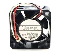 N+A Cooling Fan 1608KL-01W-B39,Server Cooler Fan 1608KL-01W-B39 5V 0.22A, NMB Cooling Fan for 40x40x20MM 3 Line