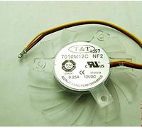 N / A Cooling Fan 7010M12C,Server Cooler Fan 7010M12C, Graphics Card Fan Ball Fan for 4CM
