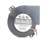 N+A Cooling Fan 9BAM12GC2-2,Server Cooler Fan SANYO 9BAM12GC2-2 12V 1.85A, Large Wind Turbine Cooling Fan for 3-Wire