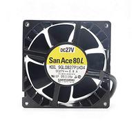 N+A Cooling Fan 9GL0827P1K04,Server Cooler Fan 9GL0827P1K04 27V 0.8A, Large Air Volume Aluminum Frame Cooling Fan for 80x80x38mm 4wire