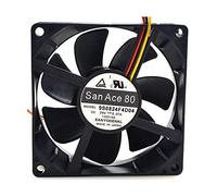 N+A Cooling Fan 9S0824F4D04,Server Cooler Fan 9S0824F4D04 24V 0.07A, High-End Cooling Fan for 80x80x25mm 3 Line