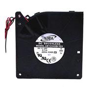 N / A Cooling Fan AB1224XB-Y01,Server Cooler Fan AB1224XB-Y01 24V 0.71A, Printer Paper Suction Large Air Volume Fan for 120x120x32mm 2-Wire