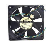 N+A Cooling Fan ADDA AD1212XB-A7BGL,Server Cooler Fan ADDA AD1212XB-A7BGL 12V 0.65A, PWN Temperature Control Fan for 120x120x25mm Four-Wire