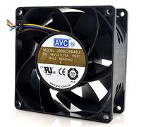 N / A Cooling Fan AVC 2B09238B48U,Server Cooler Fan AVC 2B09238B48U DC 48V 0.70A, Double Bearing Cooling Fan for 90 * 90 * 38MM 4 Line
