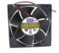 N / A Cooling Fan DA12025B24U-022,Server Cooler Fan DA12025B24U-022 24V 0.5A, Chassis Ball Cooling Fan for 120 * 120 * 25mm 2-Wire