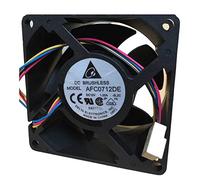 N / A Cooling Fan Delta 7038 AFC0712DE,Server Cooler Fan Delta 7038 AFC0712DE DC 12V 2.50A, PWM Temperature Control Speed Cooling Fan for 4 Lines