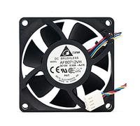 N / A Cooling Fan Delta AFB0712VH,Server Cooler Fan Delta AFB0712VH DC 12V 0.56A, Air Ball Bearing Cooling Fan for 70x70x25mm 4-Wire