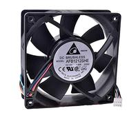 N / A Cooling Fan Delta AFB1212SHE-DX62,Server Cooler Fan Delta AFB1212SHE-DX62 12V, Inverter Cooling Fan for 120x120x38mm 4-Pin