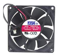 N / A Cooling Fan DS08015R12U,Server Cooler Fan DS08015R12U 12V 0.60A, Inverter Cooling Fan for 8CM 2-Wire