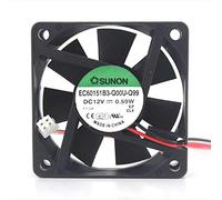 N / A Cooling Fan EC60151B3-Q00U-Q99, Server Cooler Fan EC60151B3-Q00U-Q99 12V 0.59W,Cooling Case axial Fan for 60 * 60 * 15mm