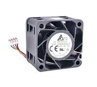 N / A Cooling Fan FB0412SN-00,Server Cooler Fan FB0412SN-00 12V 1.50A, Double Ball Bearing High Volume Booster Fan Cooling for 40x40x28mm 4-Wire