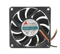 N / A Cooling Fan FD1270152S-1A,Server Cooler Fan FD1270152S-1A 7015 1.14W 12V, Speed Double Ball Fan for Three Wire