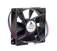 N / A Cooling Fan for Delta AFB0912VH 12V 0.6A 3Wire Cooler Fan 90x90x25mm Large Air Volume Double Ball Fan