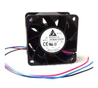 N / A Cooling Fan for Delta FFB0612SHE-R00, Server Cooling Fan FFB0612SHE-R00,High Airflow Fan 3 Wire 12" Leads 60x38mm