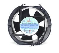 N / A Cooling Fan for SJ1751HA2 AC220V 172x150x51mm Aluminum Frame Fan High Temperature Resistance 2-Wire