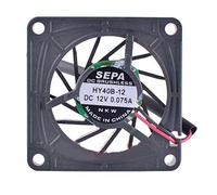 N / A Cooling Fan HY40B-12 4cm 40mm Fan，Server Cooler Fan HY40B-12 12V 0.075A, Thin Side Hair Blow Cooling Fan for 40x40x8mm