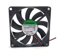 N / A Cooling Fan KD1208PHB3,Server Cooler Fan KD1208PHB3 12v 1.2w, Ultra-Quiet Motherboard Fan for 80x80x15mm