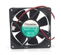 N / A Cooling Fan KD2408PTBX-6A, Server Cooling Fan KD2408PTBX-6A 24V 4.3W, Double Ball Inverter Fan for 80 * 80 * 25mm
