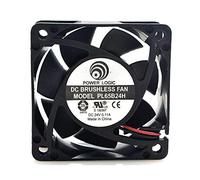 N+A Cooling Fan Logic PL65B24H,Server Cooler Fan Logic PL65B24H 24V 0.11A, Engraving Machine Copier Fan for 60x60x25mm