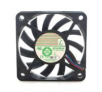 N+A Cooling Fan MGT6012HB-A10,Server Cooler Fan MGT6012HB-A10 12V 0.17A, Double Ball CPU Fan for 60x60x10mm 3 Line