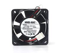 N+A Cooling Fan NMB 2410ML-05W-B70,Server Cooler Fan NMB 2410ML-05W-B70 24V 0.25A, Double Ball Cooling Fan for 60x60x25mm 3-Wire