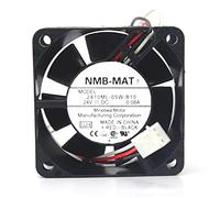 N / A Cooling Fan NMB-Mat 2410ML-05W-B10,Server Cooler Fan NMB-Mat 2410ML-05W-B10 24V 0.08A, Double Ball Cooling Fan for 60 * 60 * 25mm