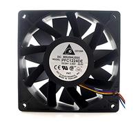 N+A Cooling Fan PFC1224DE,Server Cooler Fan PFC1224DE 24V 2.40A, Large Air Volume Inverter Cooling Fan for 120x120x38mm 4wire