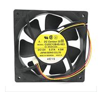 N / A Cooling Fan SERVO CUDC12B4S-983,Server Cooler Fan SERVO CUDC12B4S-983 12V 0.37A 4.5w, Double Ball Fan for 12CM Three-Wire