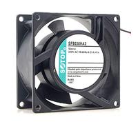 N / A Cooling Fan SF8038HA2,Server Cooler Fan SF8038HA2 230v 0.11A, Display Cabinet Mute AC Fan for 80x80x38mm 2-Wire