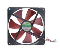 N / A Cooling Fan Silent Quiet DF1202512SELI Case Cooling Fans 14cm DC 12V 4D Plug Cooler Fan