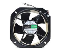 N A Cooling Fan TG22580HA2BL, Ventilador Ordenador, Server Cooler Fan TG22580HA2BL 220V 0.4A, Full Metal High Temperature Resistant Inverter Fan for 22CM