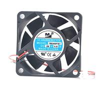 N / A Cooling Fan YM2406PTB1,Server Cooler Fan YM2406PTB1 24V 0.22A, Inverter Large Air Volume Ball Fan for 60x60x25mm 2-Wire