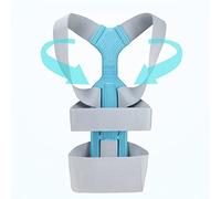 N/A Dispositivo ortopédico de Cofre Invisible Soporte de Corneta de Cintura Soporte de la Columna Vertebral Mujeres Corsé Transpirable (Color, tamaño: Código S)