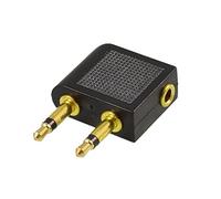 N/A Dual 3.5mm Mono Connector a 3,5 mm Mono Jack Stereo Audio Adapter