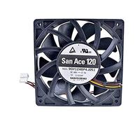N+A High Air Volume Server Fan for Sanyo 9GV1248P4J051 12cm, Inverter Fan 9GV1248P4J051 120x120x25mm 48V 0.50A 4Wire