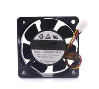 N+A Large Air Volume Cooling Fan for 109R0612J411 6025 12V 0.47A 6CM,Case Fan 109R0612J411 60x60x25mm 3wire