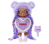 N / A! N / A! N / A! Sorpresa MGA Entertainment Eva Evermore-Lavender Teddy Beats Inspirado de 7.5 """" Mueca de moda con vestido de corazn de cab