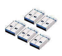 N/A PCB - Conectores USB-Am 3.0 Macho (Conector Macho de 9 Pines SMT 180 Grados 5 Unidades)