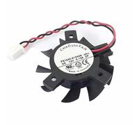 N+A Quiet Gale Graphics Card Cooling Fan for FS1240-A1042A Diameter 37mm 12V 0.13A 4010 Graphics Fan 2wire