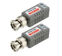 N/A Video Balun Transceiver CCTV Camera pasiva BNC Connector CAT5 UTP 1 Canal pasivo LLT-202E, 2 Unidades