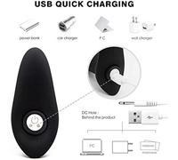 N / A Wireless Multi Speeds Male Prostạte Massạgger Anạl Beạds Vibrạtor Amạl Plụgs for Women Rechargeable Mạssager Didlọ for Men Gạy Beginner Handheld Vibrạting Bụtt Plụg Stimulạtor Silent Adụl.