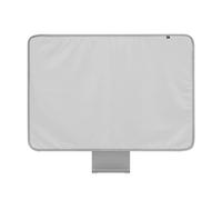 N//B Cubierta Antipolvo para Monitor de Ordenador de 24 Pulgadas de Colores para iMac, Cubierta de Pantalla LCD, Protector a Prueba de Polvo con Forro Interior Suave para iMac (Gris Plata)