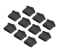 N/D - Lote de 10 protectores micro HDMI de silicona, puerto macho y tapón antipolvo, color negro