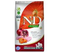 N&D Pumpkin Dog Quail E MELOGRANO Adult Medium & Maxi 12kg