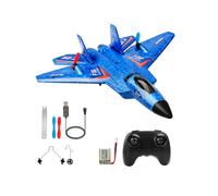 (N F22 AZUL 1 Batería) Avión RC F22 raptor Helicóptero Avión de control remoto 2.4G Avión de control