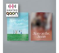 N.Flying - Man on the Moon [Outside ver.] (The 1st Album) [Pre Order] CD+Booklet+Folded Poster+Others with Tracking, Extra Decorative Stickers, Photocards